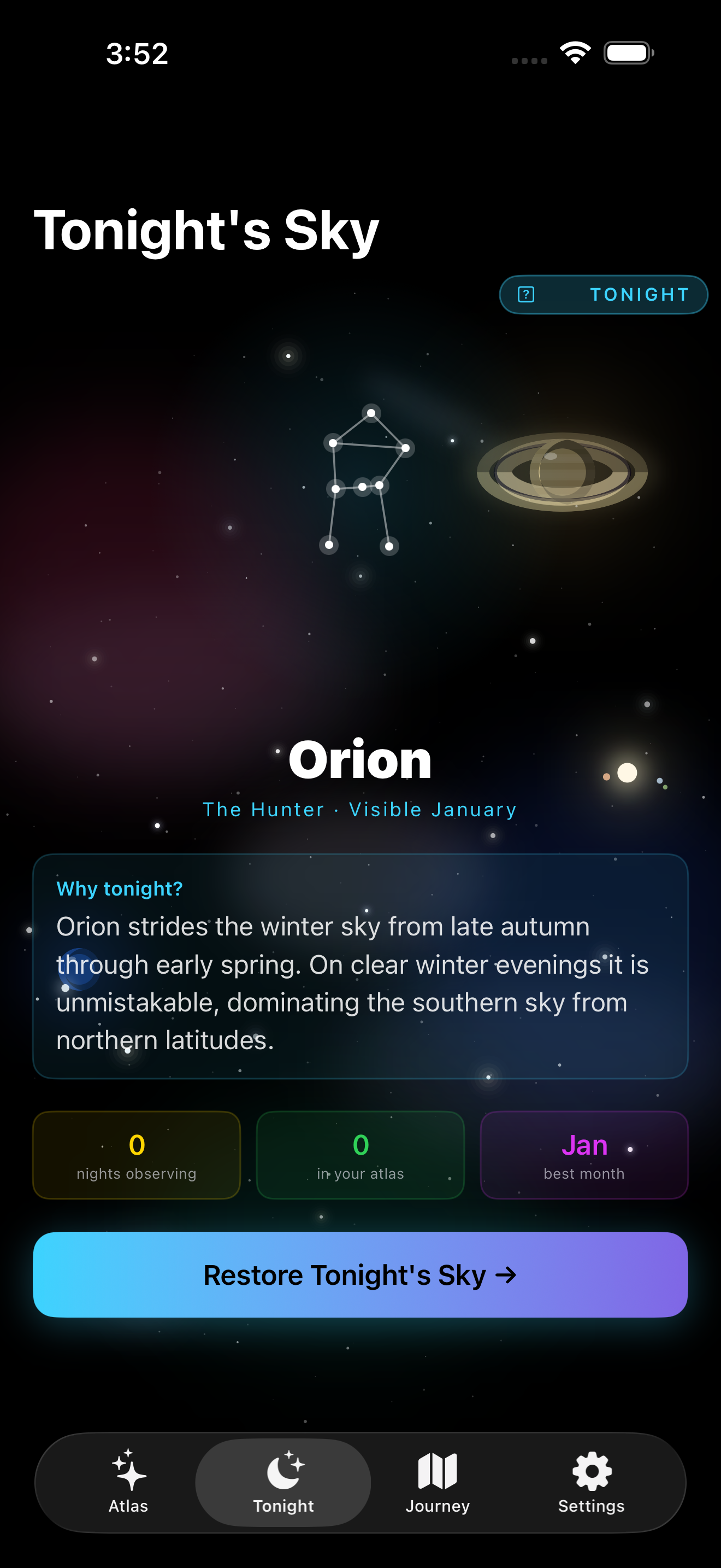 Constellation Restore screenshot 2
