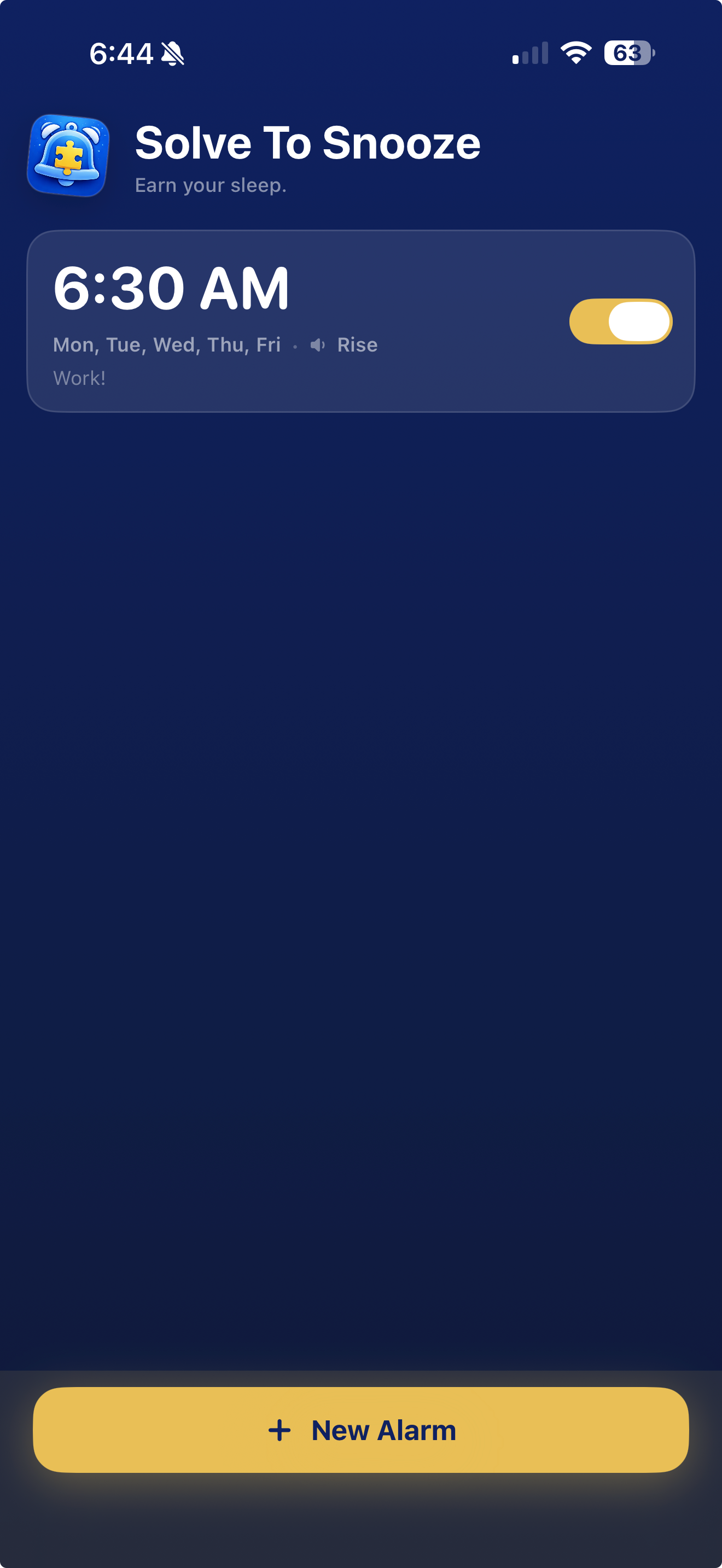 Solve To Snooze screenshot 3